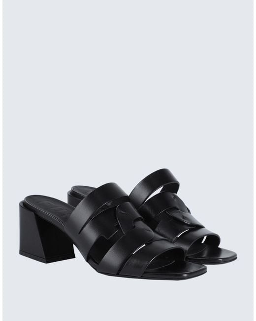 Furla Black Sandals