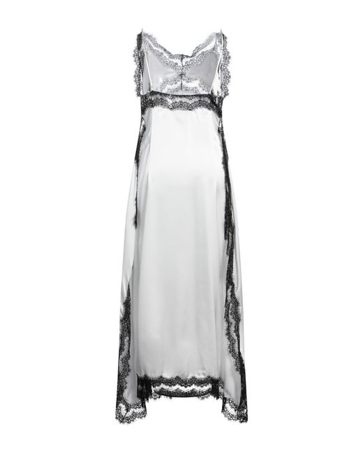 MSGM White Maxi Dress