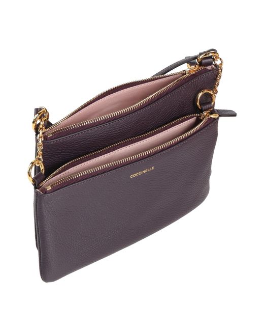 Coccinelle Purple Cross-Body Bag