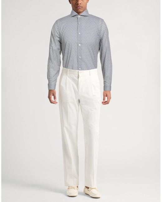 Camisa Fedeli de hombre de color Gray