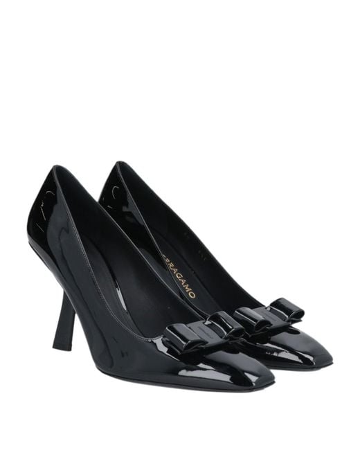 Ferragamo Black Pumps