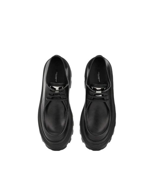 Zapatos de cordones Dolce & Gabbana de hombre de color Black