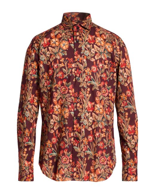 Camicia di Xacus in Red da Uomo