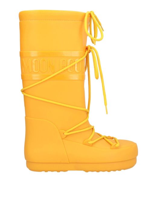 Moon Boot Yellow Boot