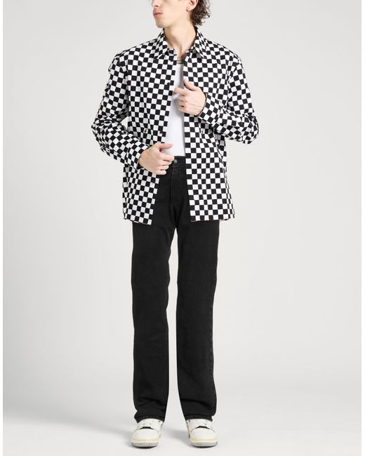 AMISH Black Jeans Cotton for men