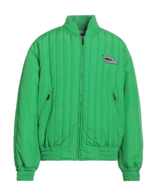 Opening Ceremony Green Jacket for men