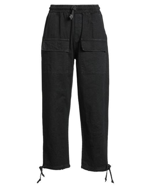 DISCLAIMER Black Pants Cotton for men