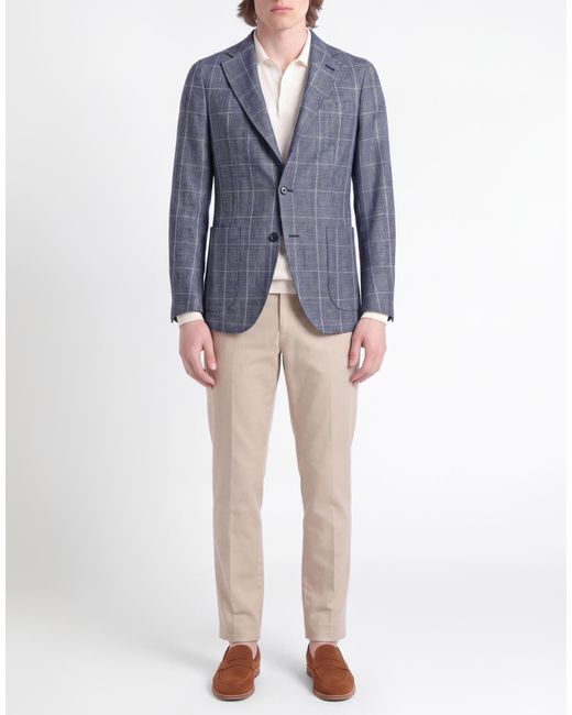 Blazer Tombolini pour homme en coloris Blue