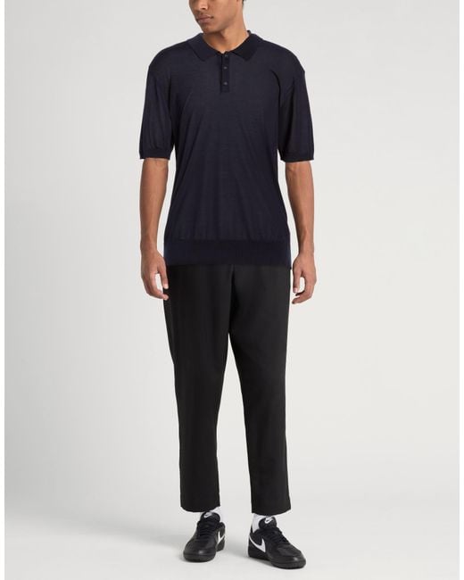 Laneus Blue Polo Shirts for men