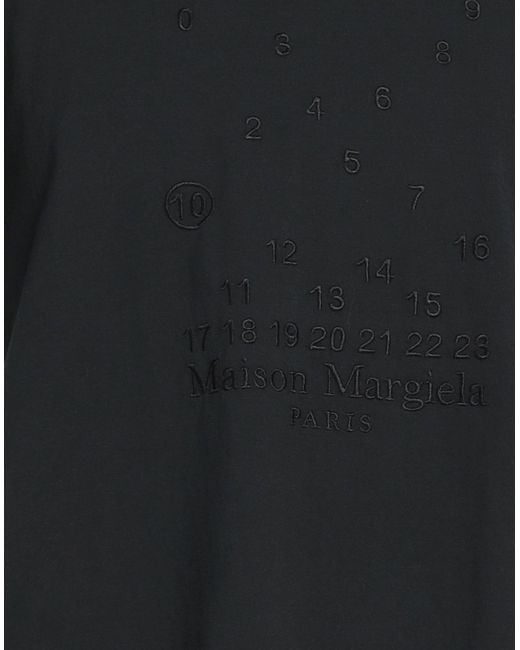 Camiseta Maison Margiela de hombre de color Black