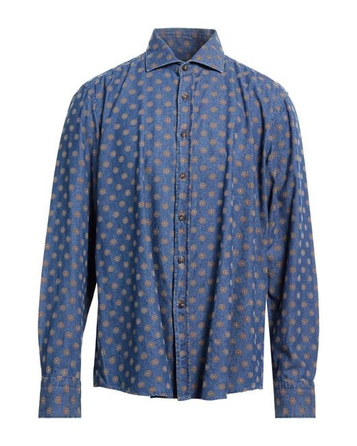 Ghirardelli Blue Denim Shirts for men