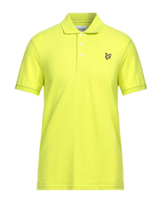 Lyle & Scott Yellow Polo Shirt for men