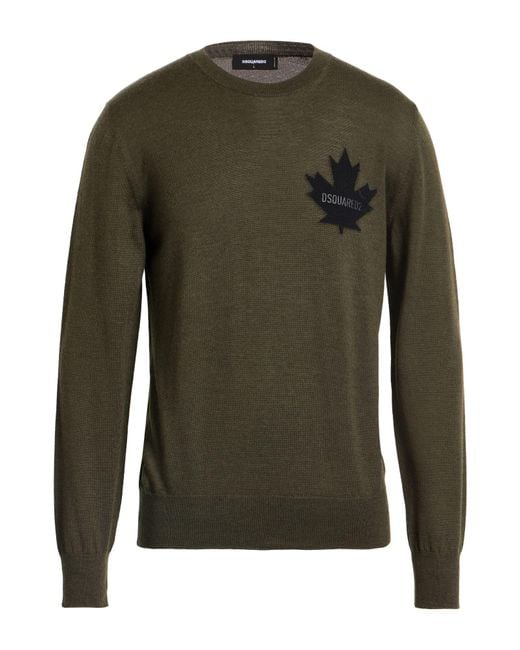DSquared² Green Jumper for men