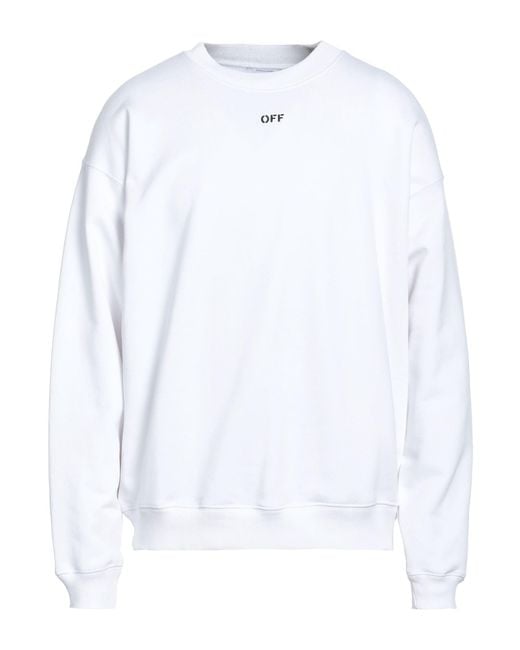 Off-White c/o Virgil Abloh White Sweatshirt Cotton for men