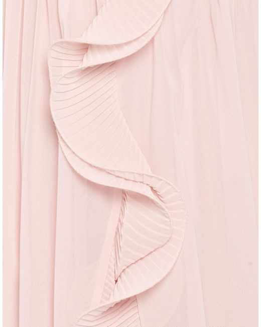 Babylon Pink Maxi Dress Polyester