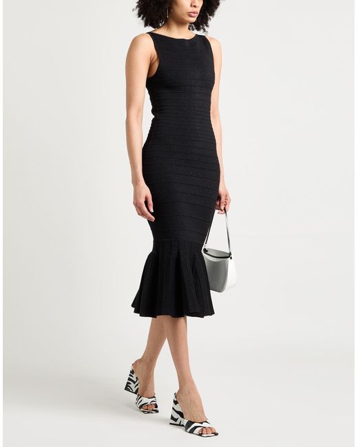 Vestito Midi di retroféte in Black