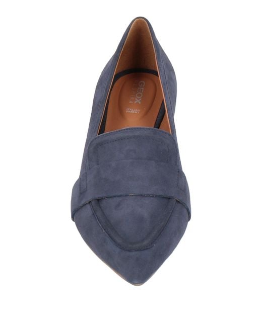 Geox Blue Loafers