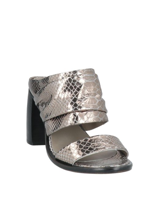 Preventi White Sandals Leather