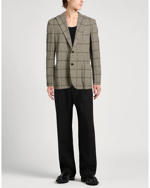 Circolo 1901 Green Blazer Cotton, Elastane for men