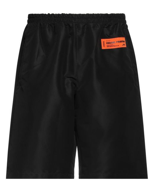 Heron Preston Black Shorts & Bermuda Shorts for men
