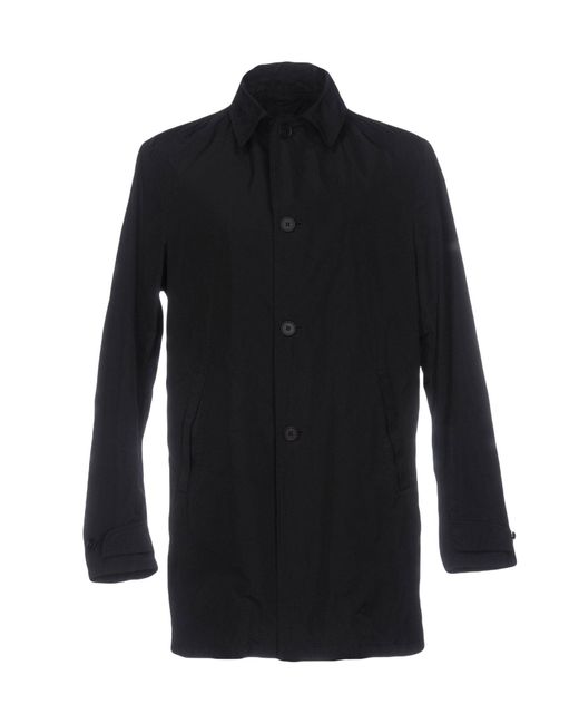 Zegna Blue Overcoat & Trench Coat for men