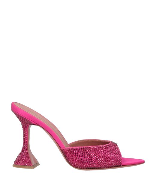 AMINA MUADDI Pink Sandals