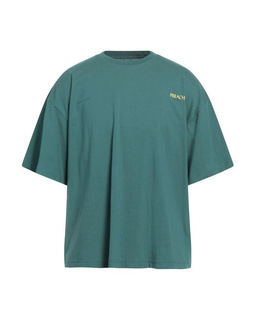 »preach« Green T-shirt for men
