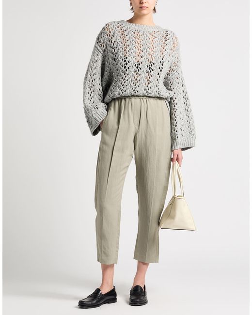 Brunello Cucinelli Gray Trouser
