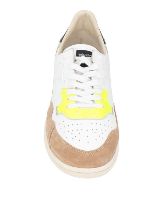 HIDNANDER Natural Sneakers Leather for men