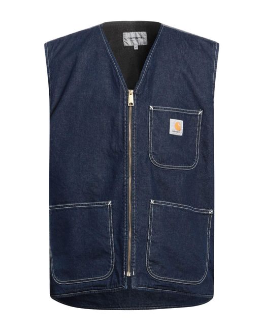 Carhartt Blue Denim Outerwear for men