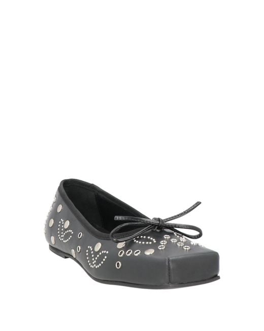 Ovyè Gray Ballet Flats