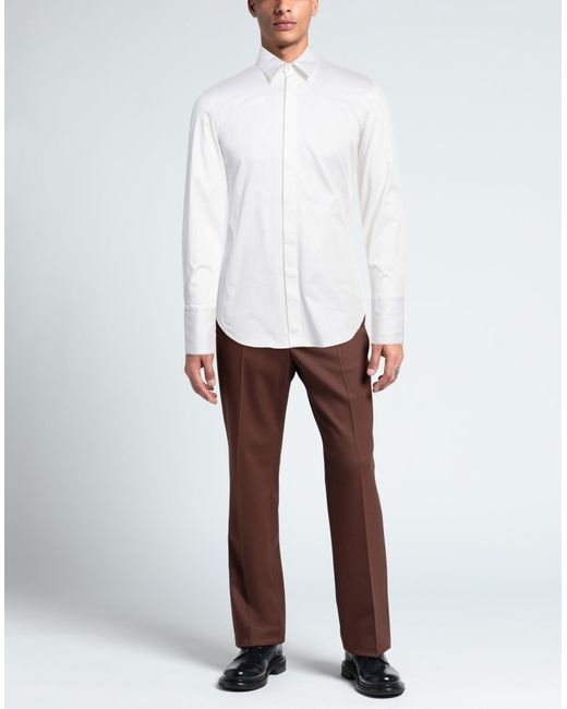 Ferragamo White Shirt for men
