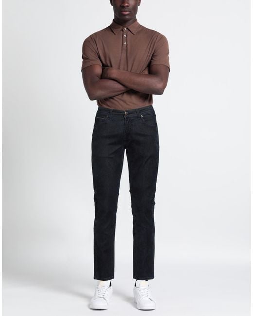 Briglia 1949 Blue Midnight Jeans Cotton, Elastane for men