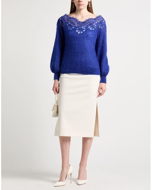 Pullover di Alberta Ferretti in Blue
