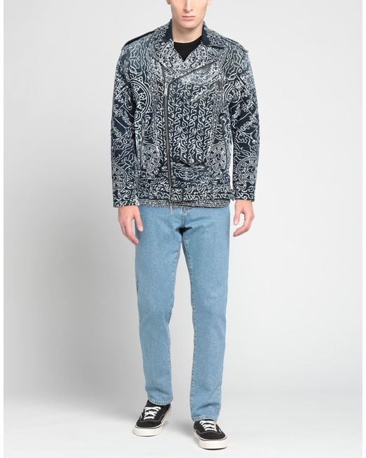 DSquared² Blue Denim Outerwear for men