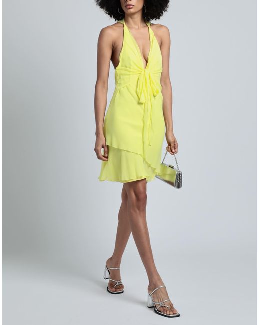 Blumarine Yellow Mini Dress