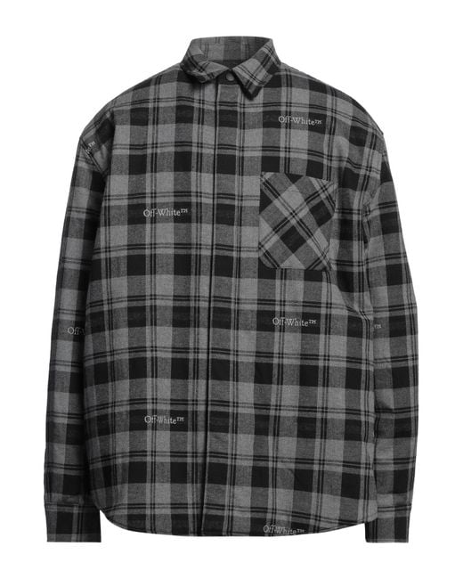 Off-White c/o Virgil Abloh Hemd in Gray für Herren