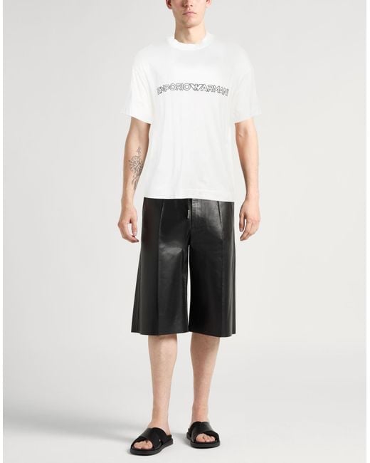 Emporio Armani White T-shirt for men