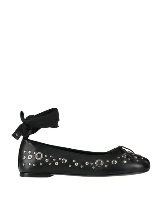 Ba&sh Black Ballet Flats