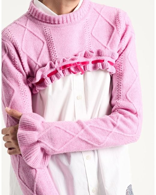Cormio Pink Turtleneck