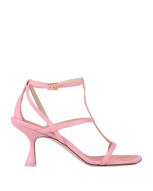 Wandler Pink Sandals