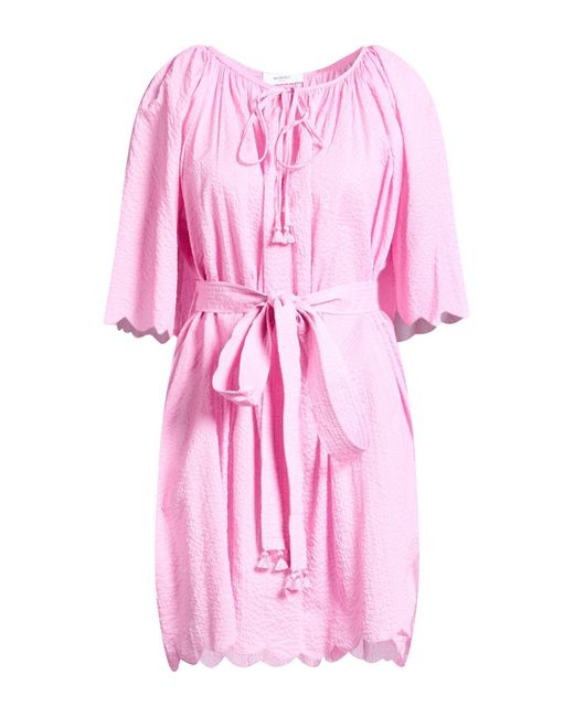 Marysia Swim Pink Mini Dress Cotton