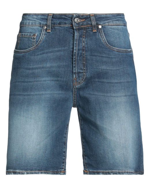 Liu Jo Blue Denim Shorts for men
