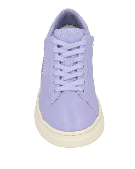 Autry Purple Trainers