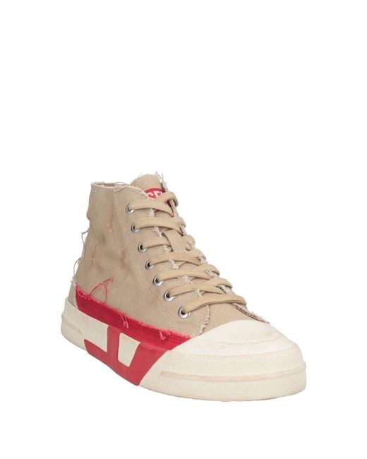 DIESEL Pink Sneakers for men