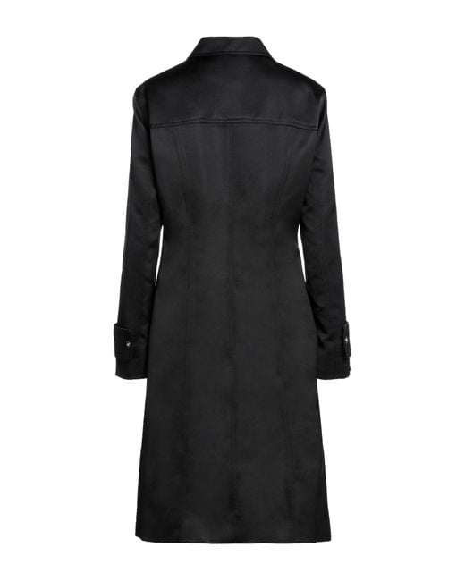 Versace Black Overcoat