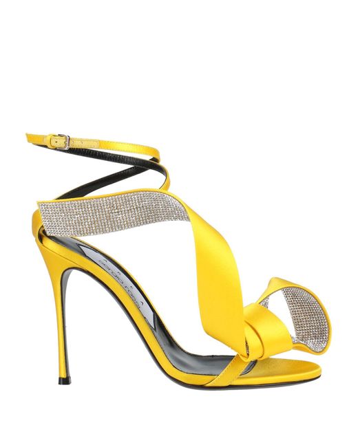 Sergio Rossi Yellow Sandals