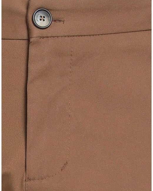 Imperial Brown Pants Cotton, Elastane for men