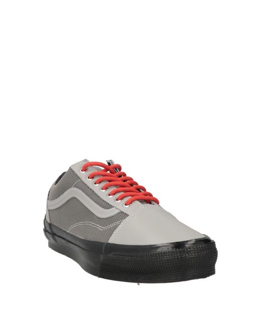 Vans Gray Lx Old Skool Gore-Tex Sneakers Textile Fibers, Leather