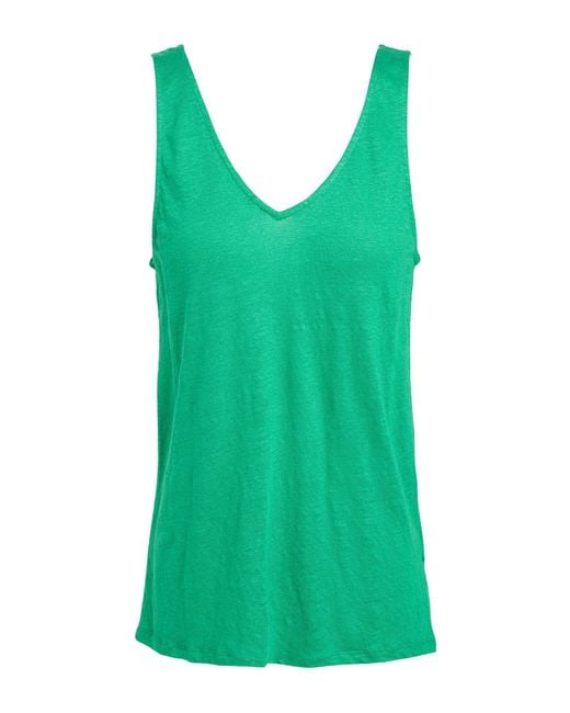 Majestic Filatures Green Tank Top